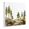 Stupell Industries Pine Tree Forest Watercolor Wall Plaque Art
